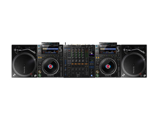 Régie DJ 2 x Pioneer CDJ 3000 + DJM A9 + 2 x Pioneer PLX 500
